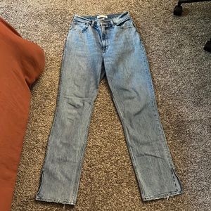 90’s straight ultra high rise